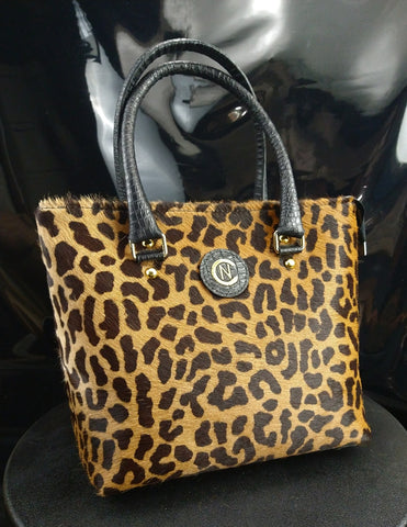 Cheetah Luxury Leather Satchel